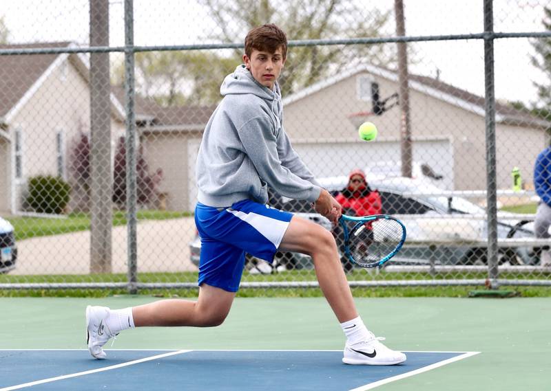 Princeton's Tyson Phillips makes a return against St. Bede Tuesday.