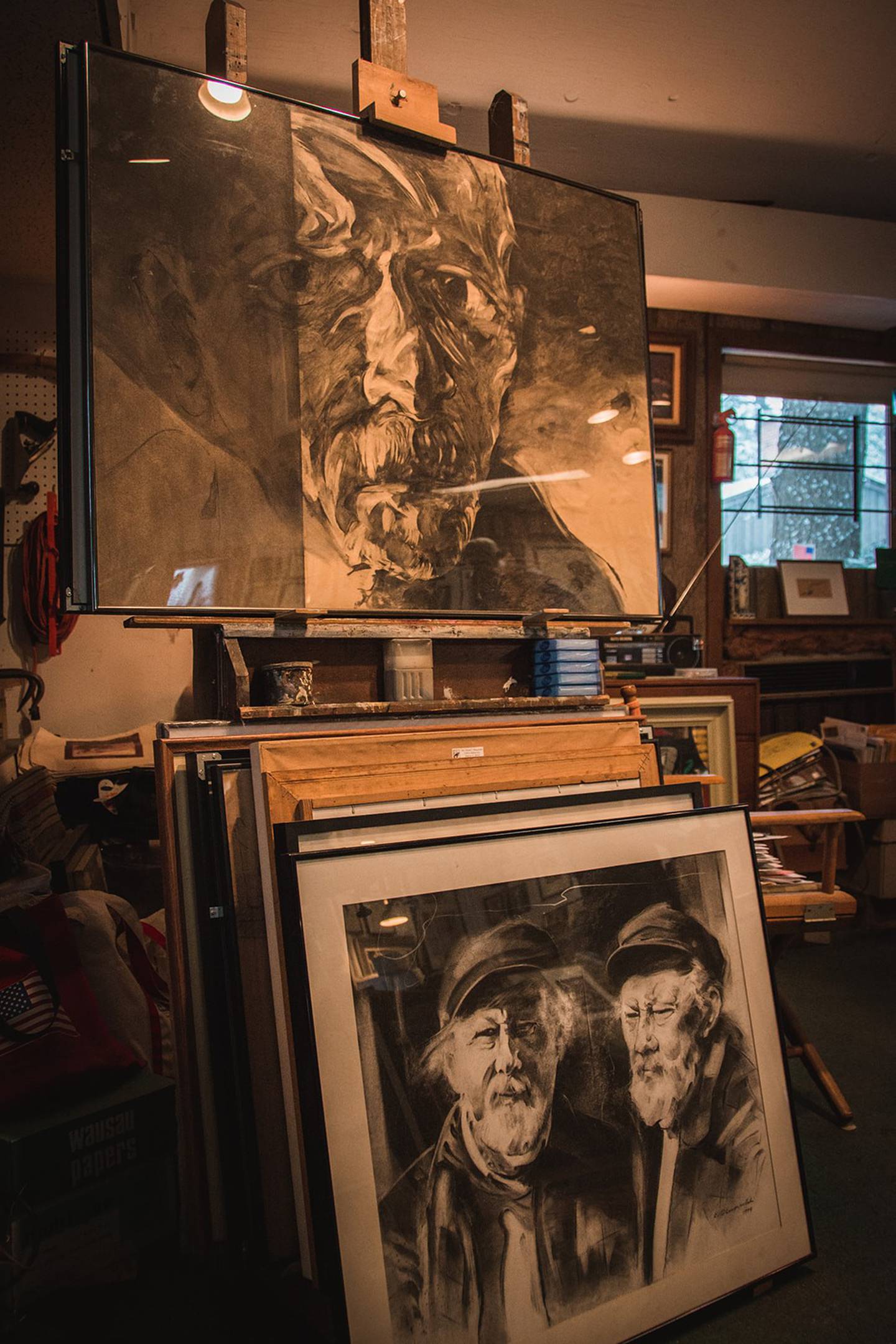 The entire donated collection of Batavia artist Ed Dlugpolski’s work will be shown and available for purchase, starting in January, with proceeds to benefit Water Street Studios.