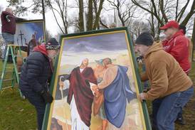 Ottawa Christ paintings go up at Washington Square
