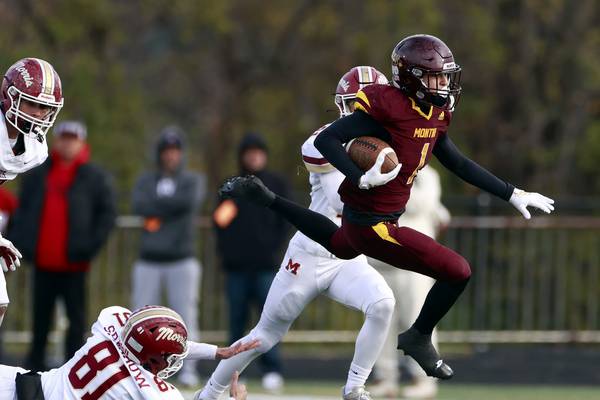 Big plays by Luca Florio lead Montini past Morris in Class 4A semifinal