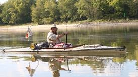 Photos: Paddling the Great Loop on a kayak, Peter Frank's epic 6,000 mile journey passes through Starved Rock