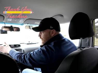 Driving instructor Rich LaTart is something of a celebrity among Kane County’s student drivers
