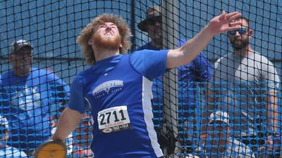 Princeton’s Ian Morris, BV’s Landon Hulsing win discus state titles 