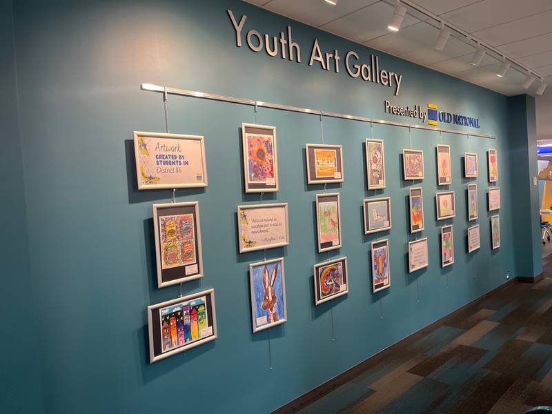 Joliet’s newest art gallery will only feature works by students at Joliet Public School District 86.
This youth art gallery is located on the second floor of the Joliet Public Library’s Ottawa Street Branch in its youth services department. The community is invited to an unveiling ceremony at 6:30 p.m. Tuesday.