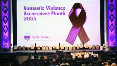 Paint the town purple for domestic violence awareness in DeKalb County