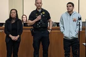 Oswego honors mother and son for subduing man charged in fatal attack at Chick-fil-A 
