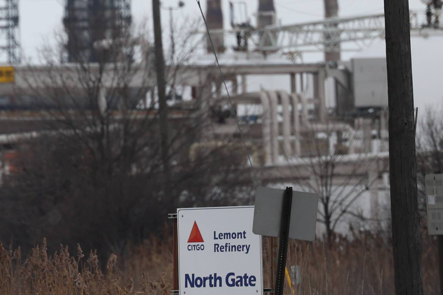 Citgo refinery in Lemont, Friday January 27th, 2023.