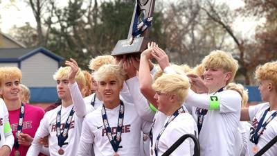 Henry Knoll’s 25th goal sends Prairie Ridge past Lemont to third place in Class 2A