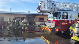 Firefighters respond to fire at Joliet motel