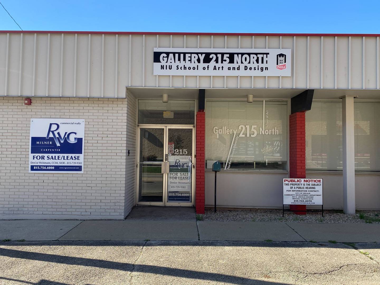 Geneva-based Classic Auto Haus Inc. which sells and trades used classic cars wants to open a second location at 215 N. Fourth. St. in downtown DeKalb, shown here on Sunday, Oct. 1, 2023. The proposal will need DeKalb City Council approval.