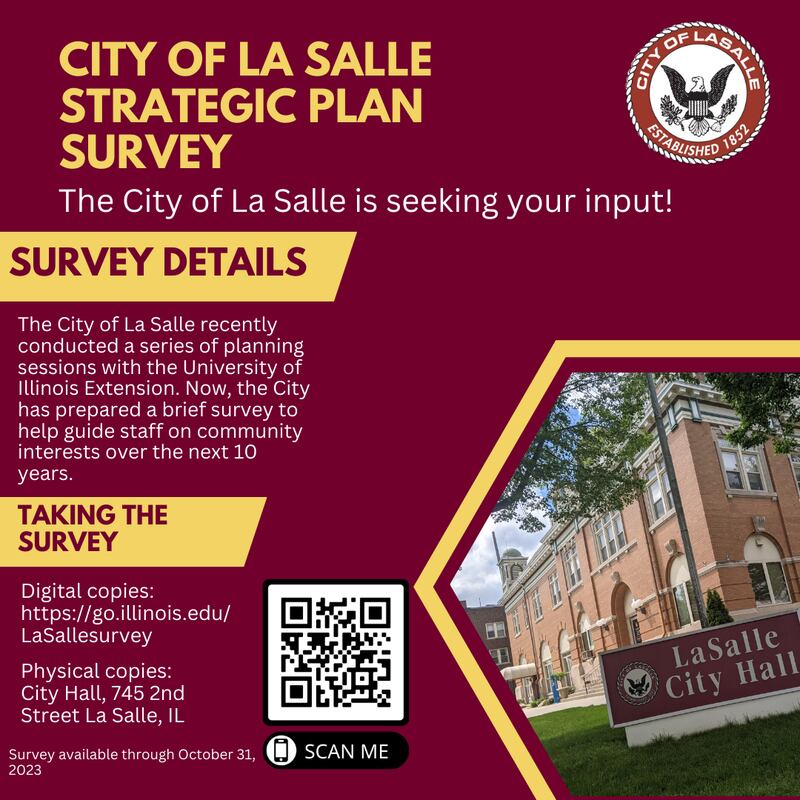 The survey resulting from La Salle’s community planning sessions is now live.