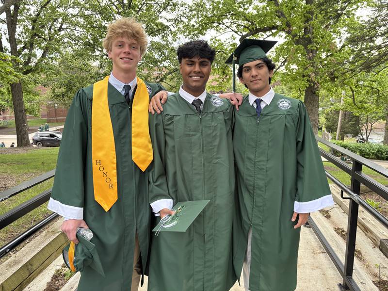 Glenbard West High School held its graduation ceremony on Thursday, May 22, 2025 at the school in Glen Ellyn.