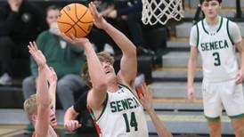 Seneca finishes strong to top R-B, Dwight upsets St. Bede in Tri-County quarters