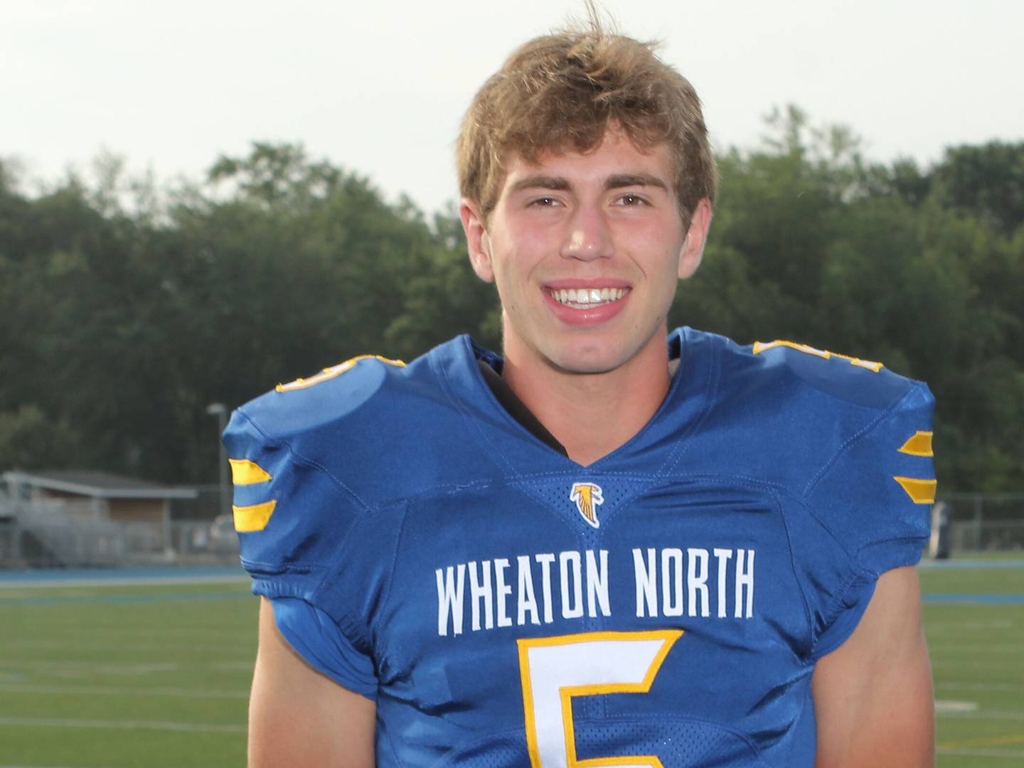 Wheaton North senior quarterback Mark Forcucci