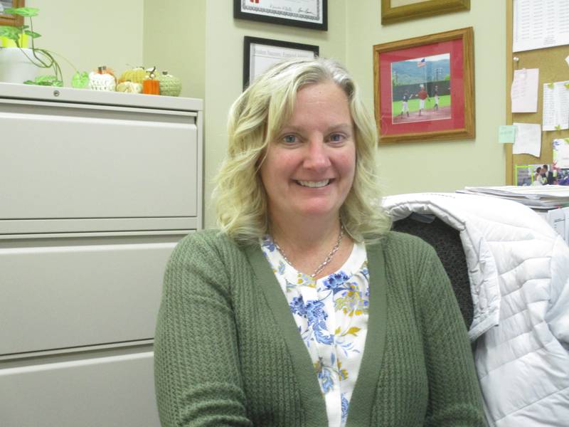 Kendall County Clerk Debbie Gillette is seen here in her office on Nov. 15, 2022.
