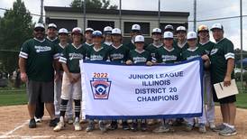 Oglesby romps to District 20 Junior League title on home diamond