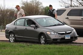 Photos: Heavy police presence, investigation close westbound lanes of I-88 in Maple Park