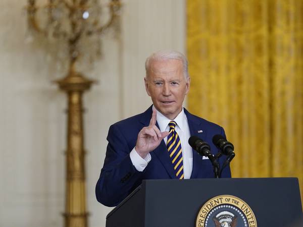 Biden approval hits new low at one-year mark: AP-NORC poll