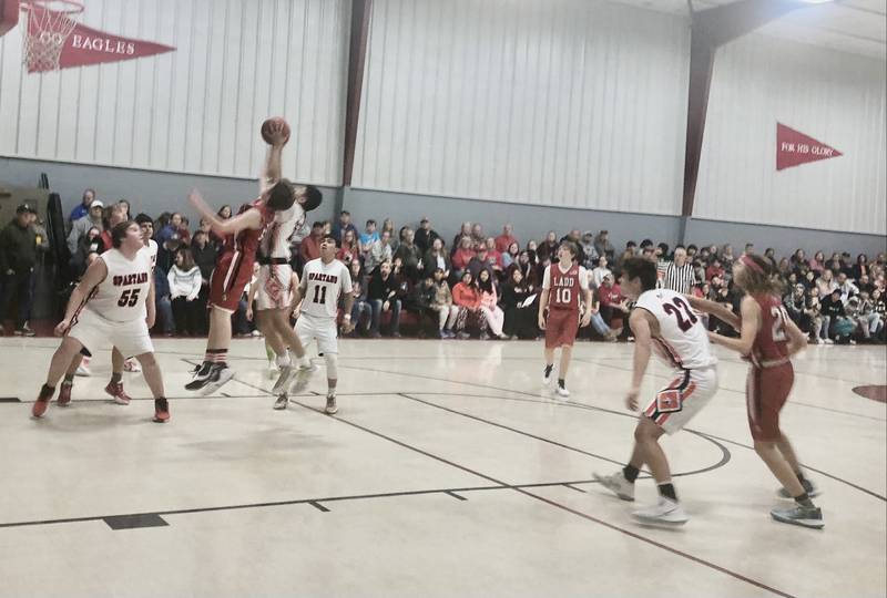 DePue and Ladd played for the BVEC championship Thursday at Princeton Christian Academy.