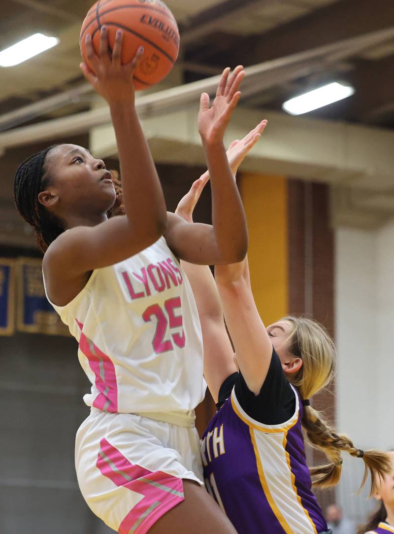 Photos Lyons Township girls basketball hosts Downers Grove North
