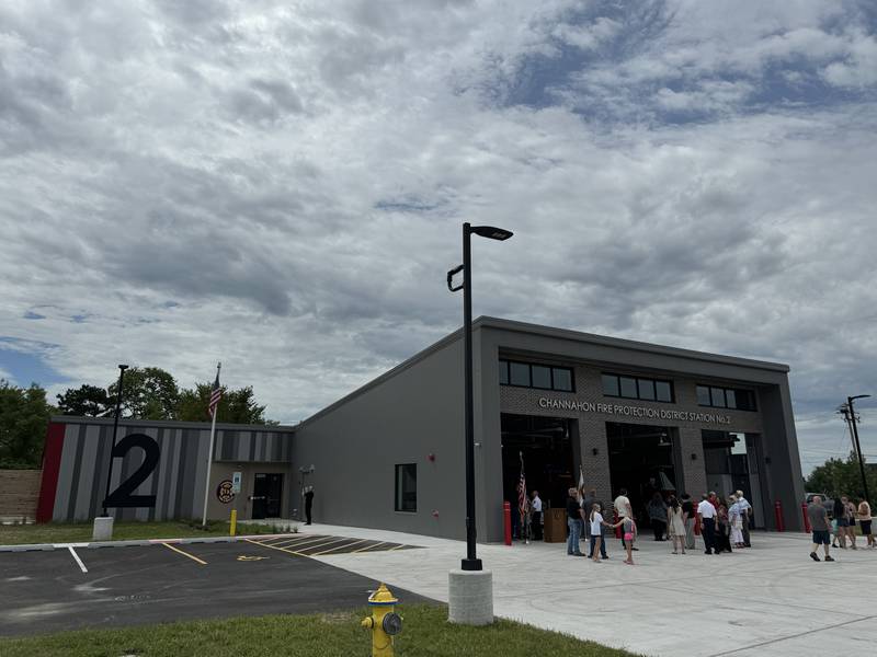 The new Channahon Fire Protection District Station No. 2.