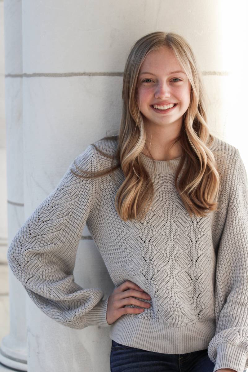 Leah Kuehl is Dixon High School student of the month for September