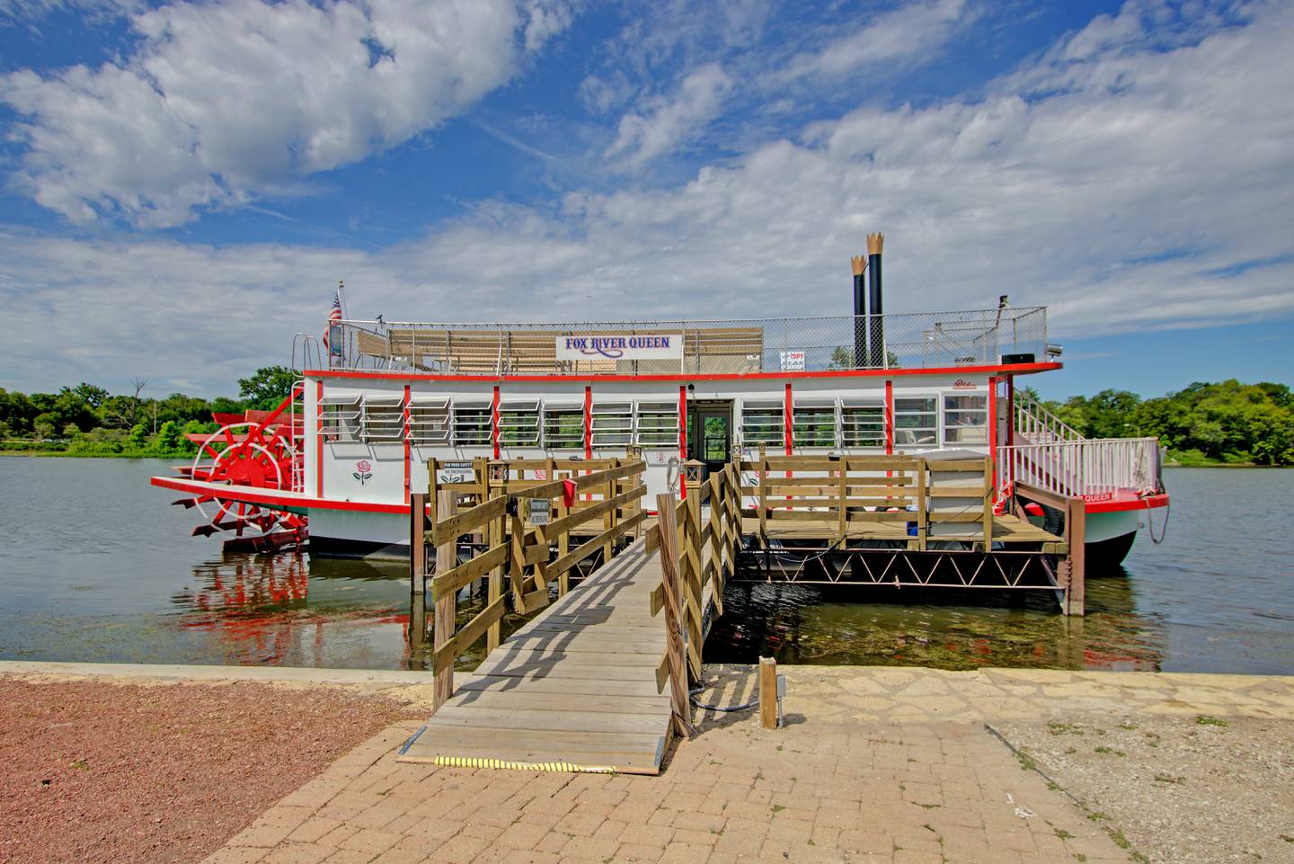 The opening day for paddlewheel riverboat cruises in Pottawatomie Park in St. Charles is May 11, 2024. To celebrate, the park district is hosting a dockside celebration on May 4.