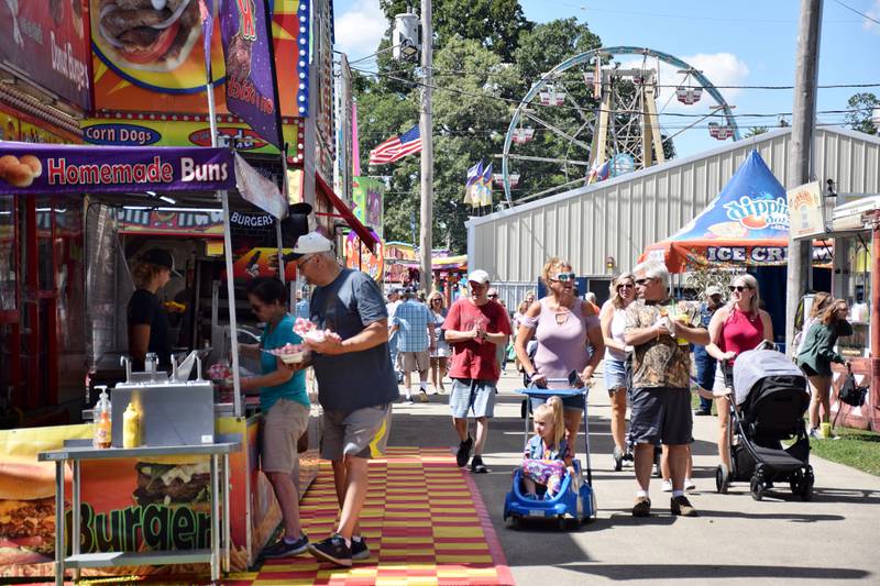 The 133rd annual Sandwich Fair began Wednesday and continues through Sunday, Sept. 12.