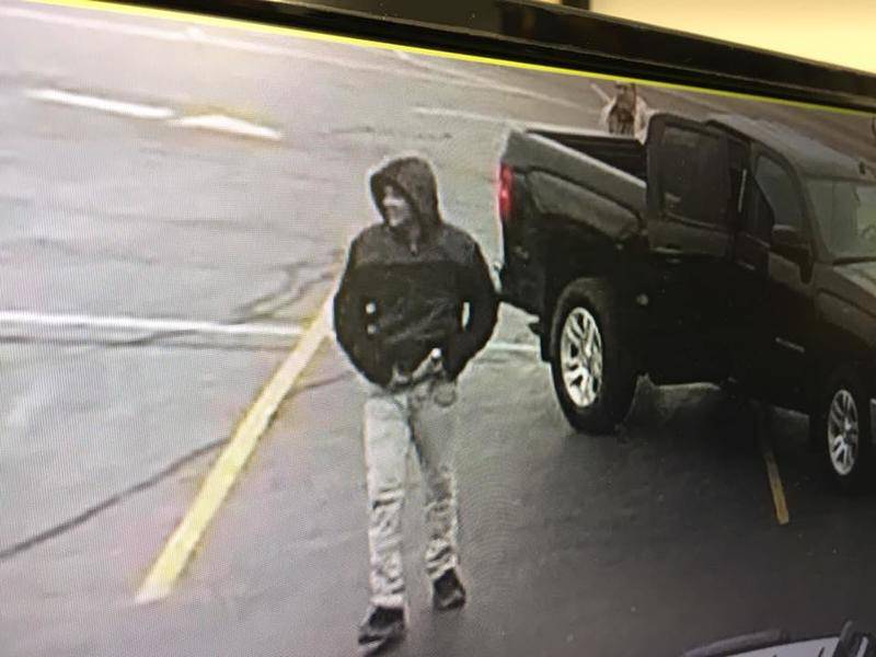 Photograph of suspect released by Morris Police