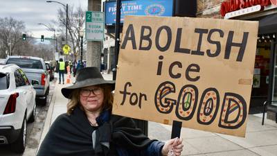 ICE protest draws hundreds to downtown La Grange 