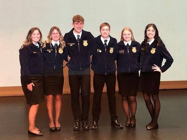 Section 2 FFA  announces new section officer team