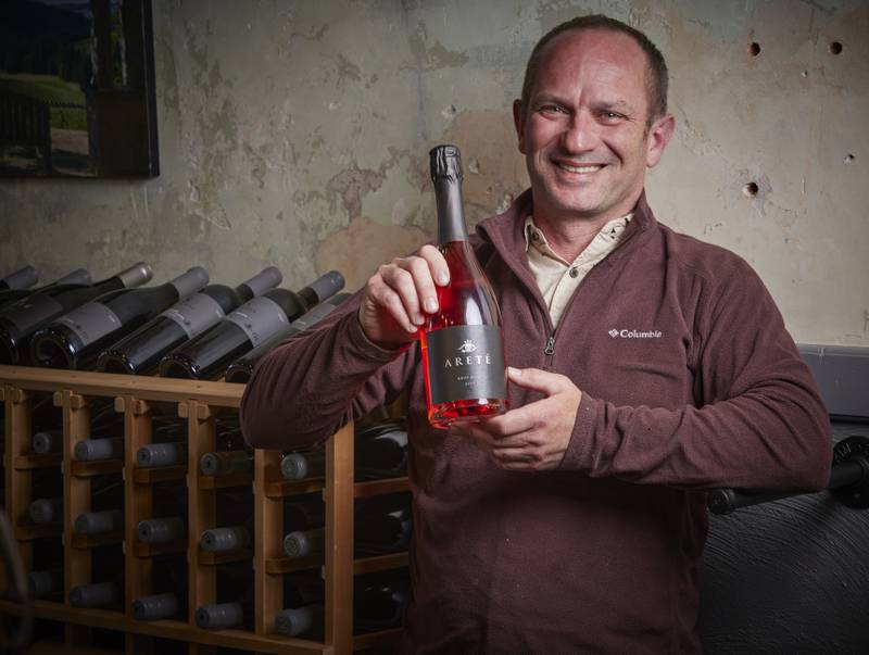 Aaron Lieberman is winemaker at Iris Vineyards in Oregon.