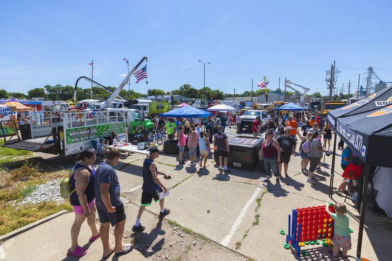 One of the largest Touch-a-Truck events in the region was put on display Saturday, June 28, 2025, in Rock Falls as over 170 vehicles converged in one place for people to check out.