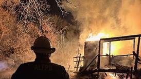 Firefighter injured in vacant house fire in Algonquin