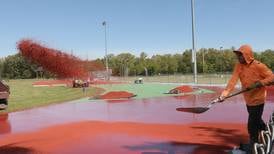 Photos: L‑P High School’s track gets a makeover