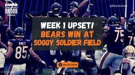 Bears Insider podcast 273: Bears pull off Week 1 surprise