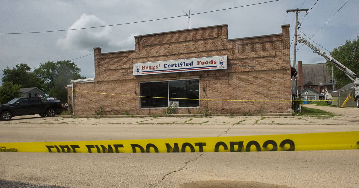 Old Beggs’ grocery store in Amboy collapses Shaw Local