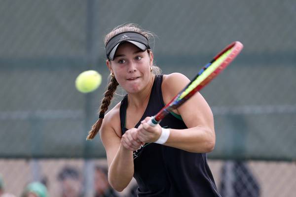 York junior Caroline Coan is the Suburban Life Girls Tennis Player of the Year