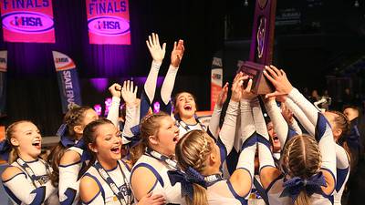Photos: IHSA State Cheerleading Finals