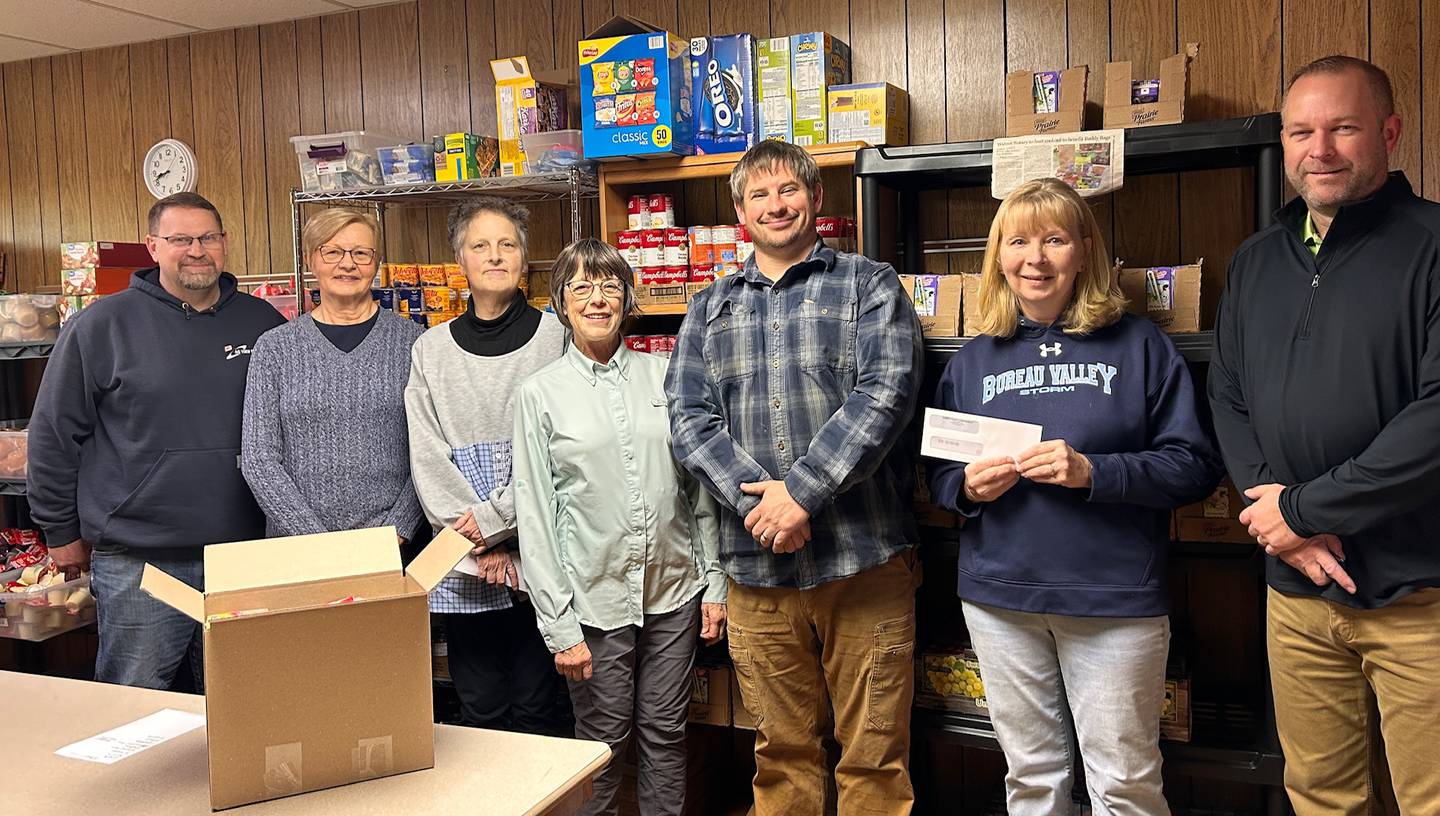 Bureau Valley Buddy Bags ($1,000) for efforts to provide breakfast/lunch and snack items for students  and families facing food insecurity in the Bureau Valley School District.