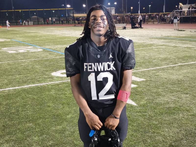 Fenwick quarterback Jamen Williams