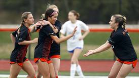 Mya Leon’s hat trick helps St. Charles East to first win over St. Charles North since 2022