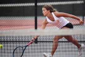 Girls Tennis: Riley Lepsi, Wheaton Warrenville South prevail for DuKane Conference title