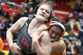 Oswego East junior Ella Cooper is the Record Newspapers Girls Wrestler of the Year