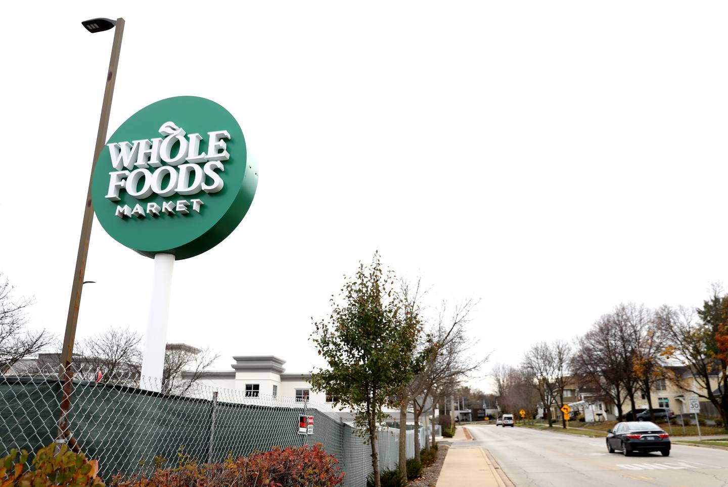 Whole Foods Market signs are now up at the former Blue Goose Market in St. Charles.