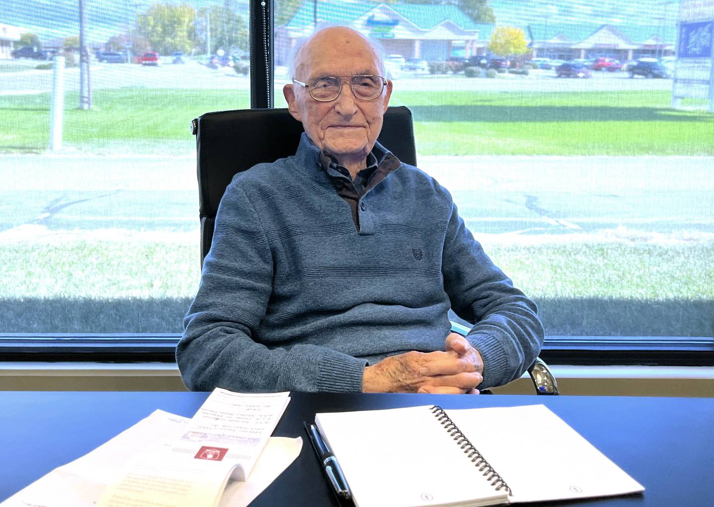 John "Jack" Connerton. A 105-year-old WWII veteran living in Sycamore.