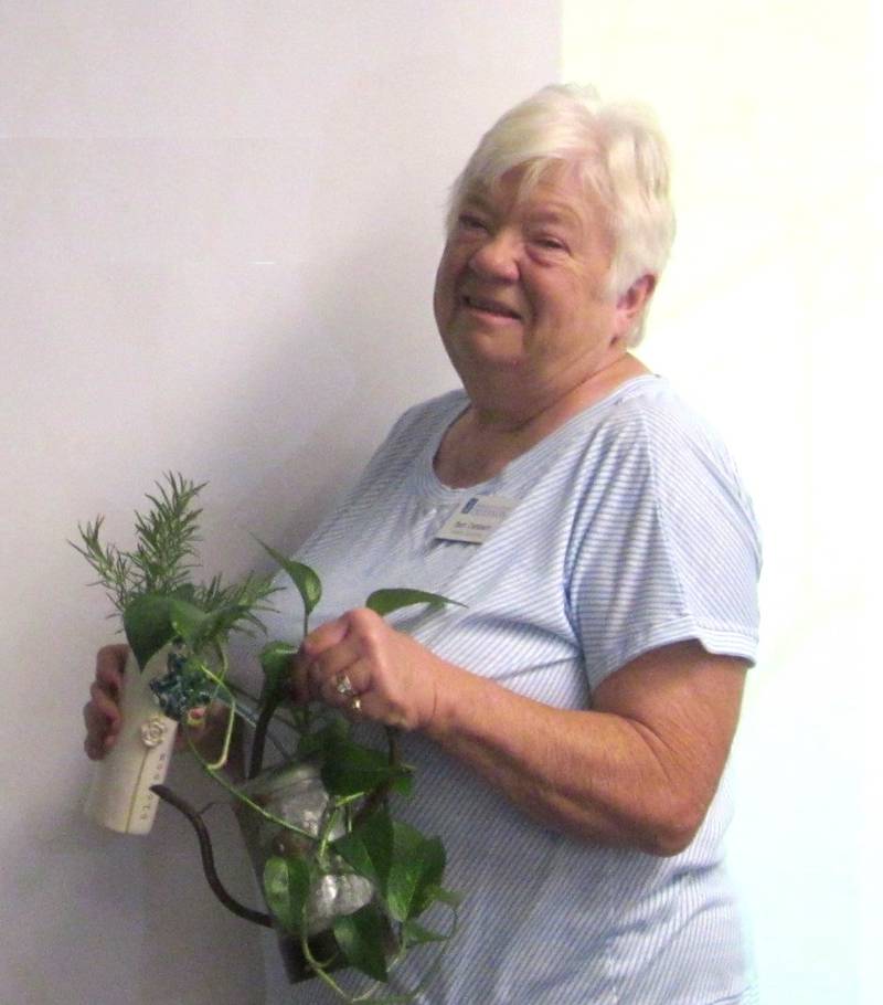 Master Gardener and Chief Senachwine Chapter member, Barbara Dahlbach, explained the Master Gardener program and activities in area schools during her program presented to chapter members at their Sept. 1, 2023 meeting.