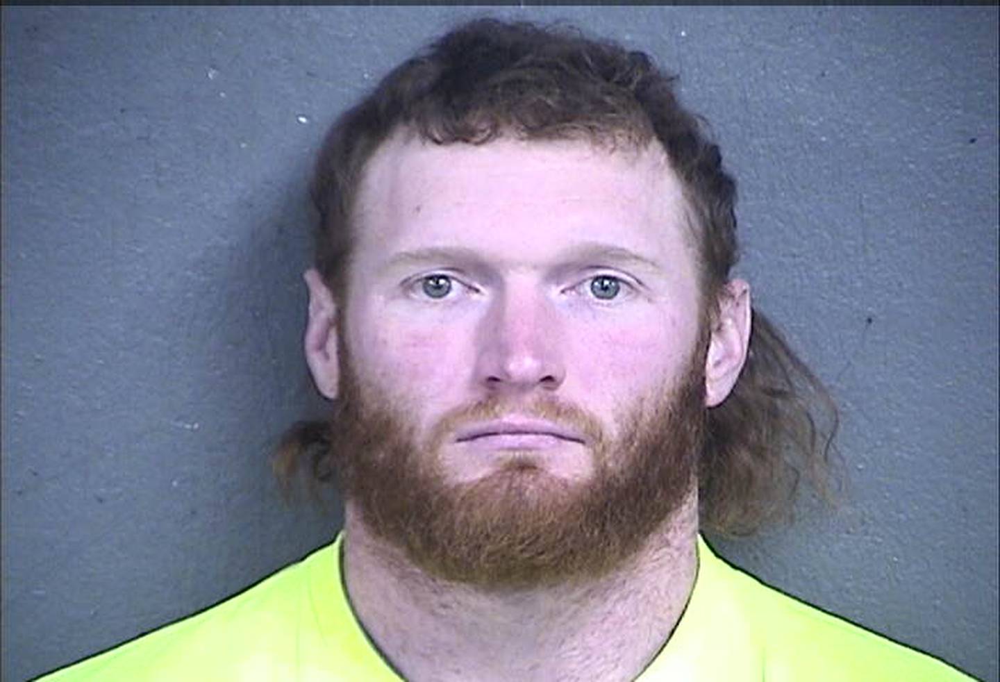 Ryan O’Neal is the alleged the driver of the Dodge Ram truck pursued for more than 100 miles by Sangamon County Sheriff’s deputies.