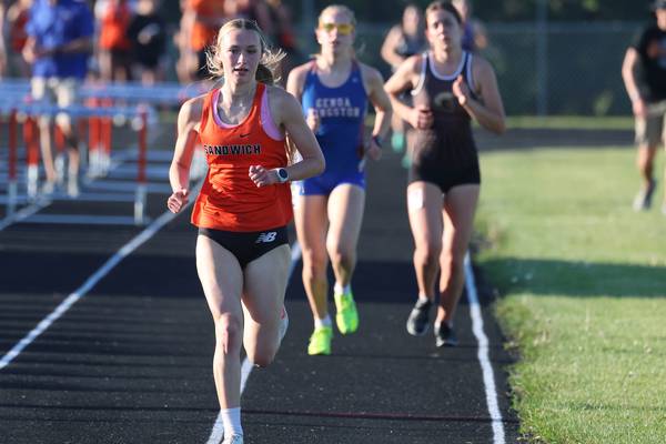 Sandwich’s Sunny Weber advances to 1,600 finals at IHSA state track: Friday’s Record Newspapers sports roundup