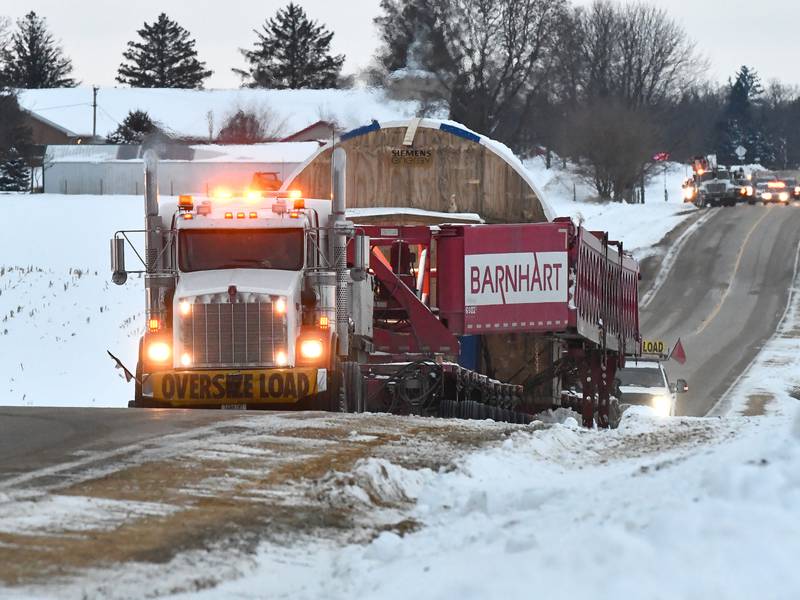 Byron power plant equipment arrives via ‘heavy haul’ team